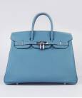 Сумка Hermes Birkin Blue 40 cm